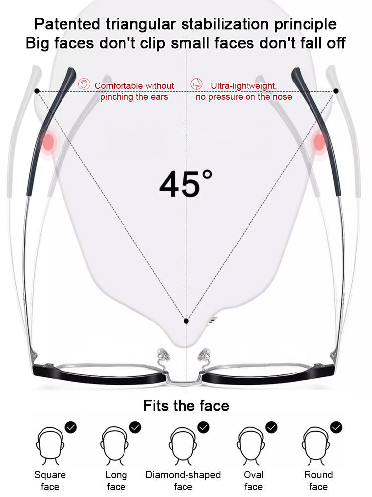 🎄Christmas Sale 50% OFF🔥Smart Zoom Photochromic Reading Glasses