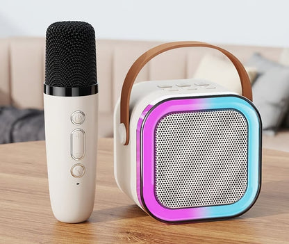 🔥🔥Mini Karaoke Machine with Wireless Microphones🎵