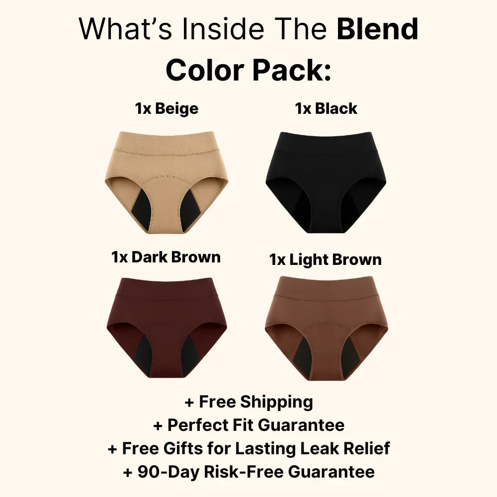 NESLEMY™ 100%Leak-Proof Underwear 4-pack