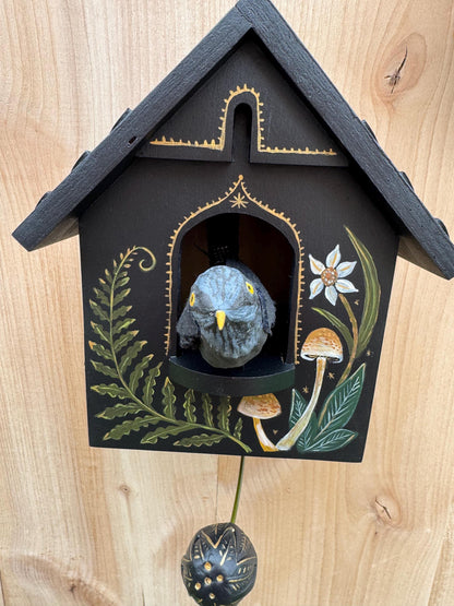 🔥🦉Whimsical Kinetic Art Birdhouse Wall Decor (🔥Same as in the video)