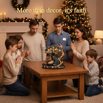 Buy 2 Get 10% OFF& Free Shipping🎄🎁Christmas Nativity Scene Decorative Figurine