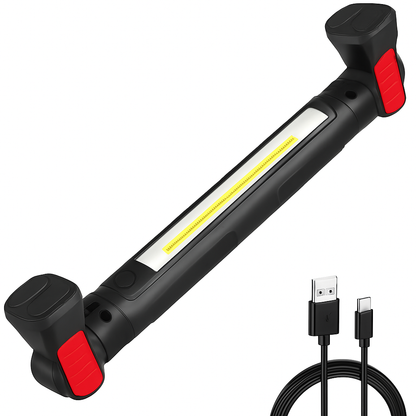 3000LM Work Light Flashlight, 5200mAh Rechargeable Underhood Lighting