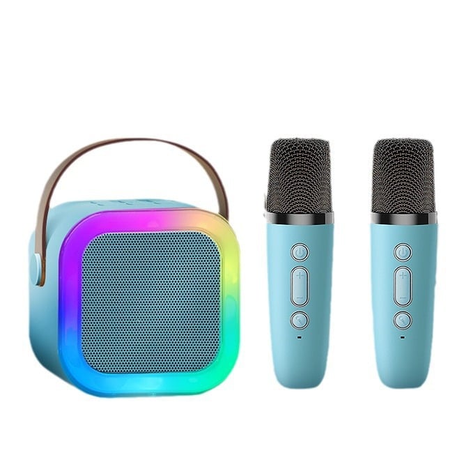 🔥🔥Mini Karaoke Machine with Wireless Microphones🎵