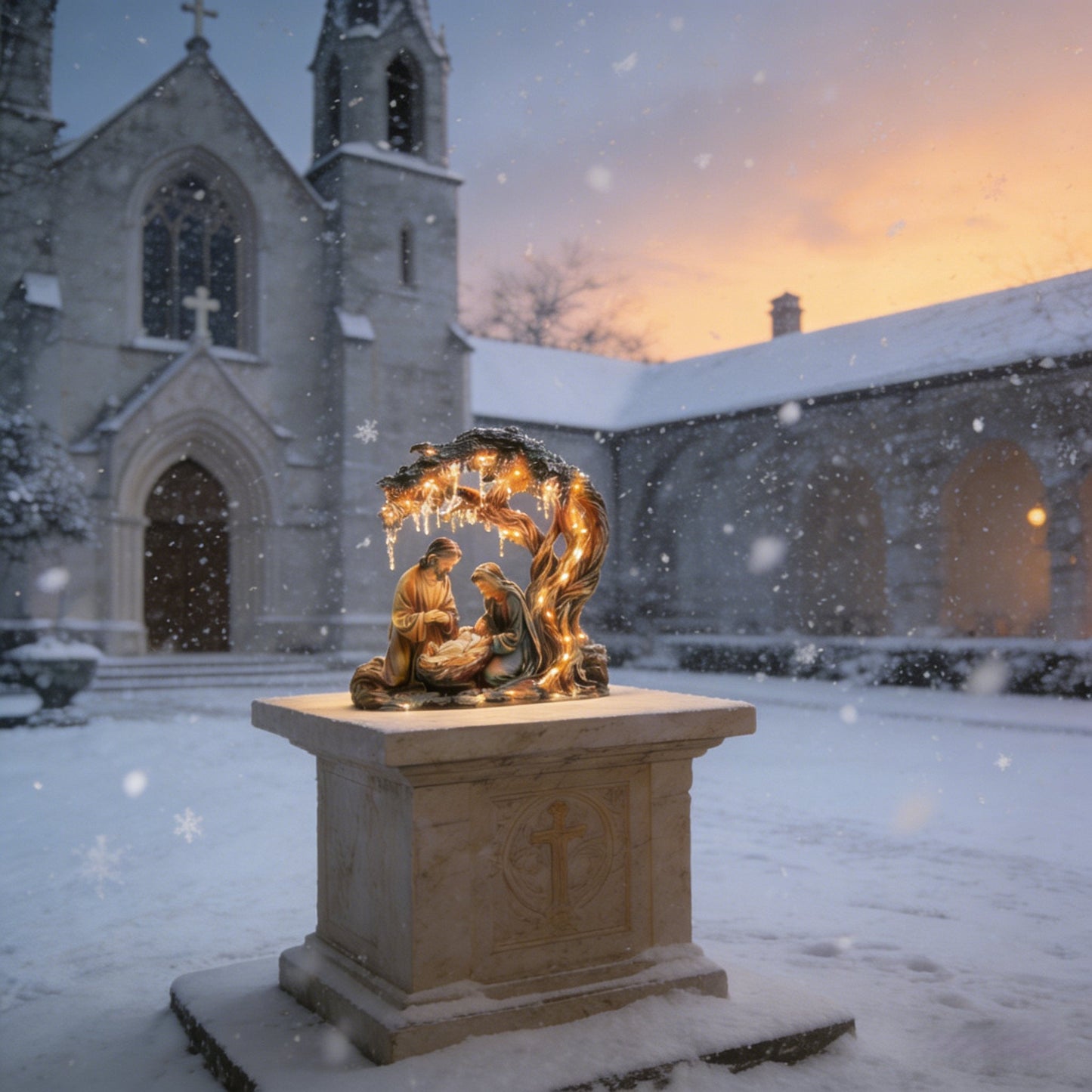 Buy 2 Get 10% OFF& Free Shipping🎄🎁Christmas Nativity Scene Decorative Figurine